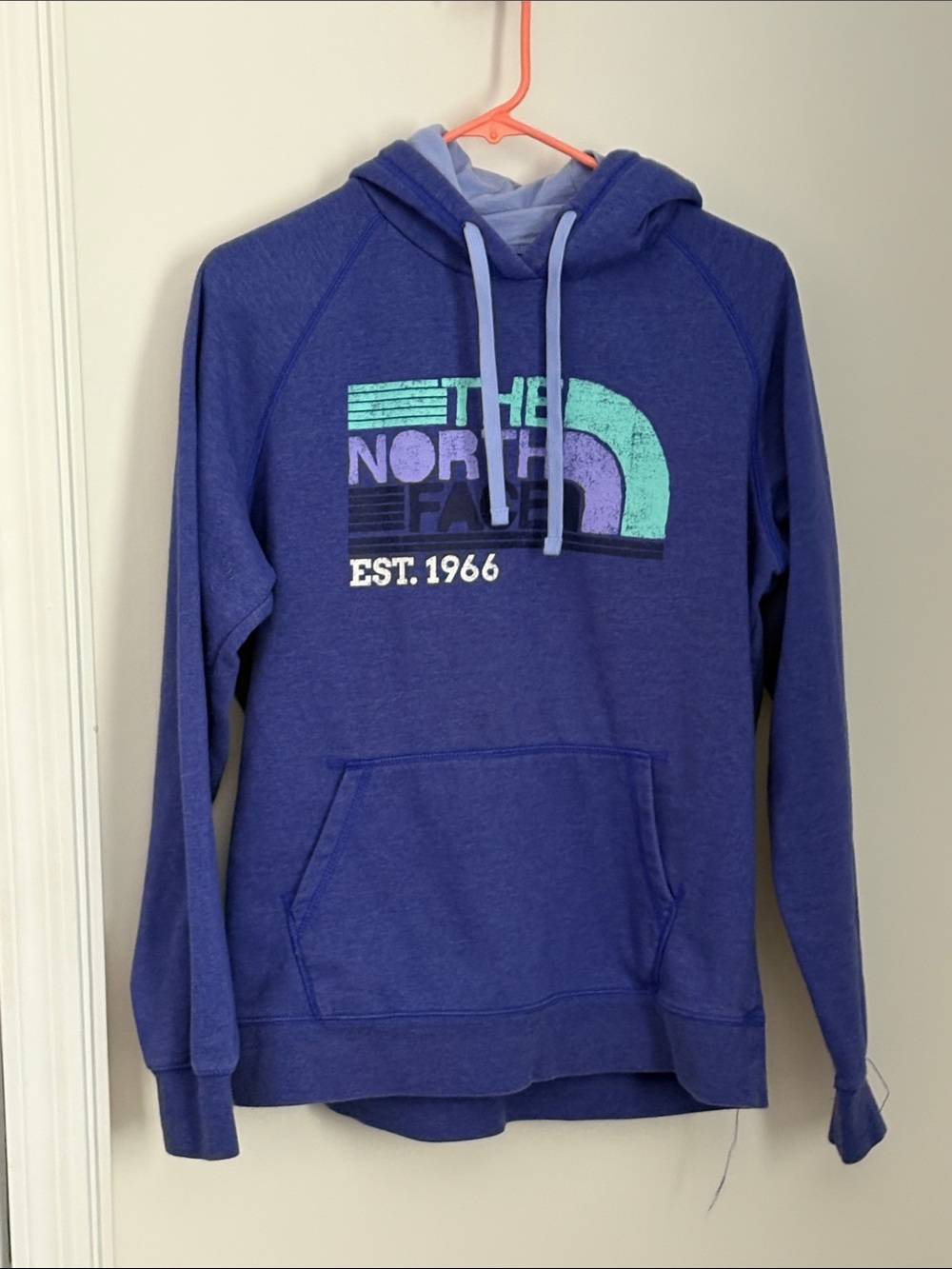 Purple North Face hoodie
